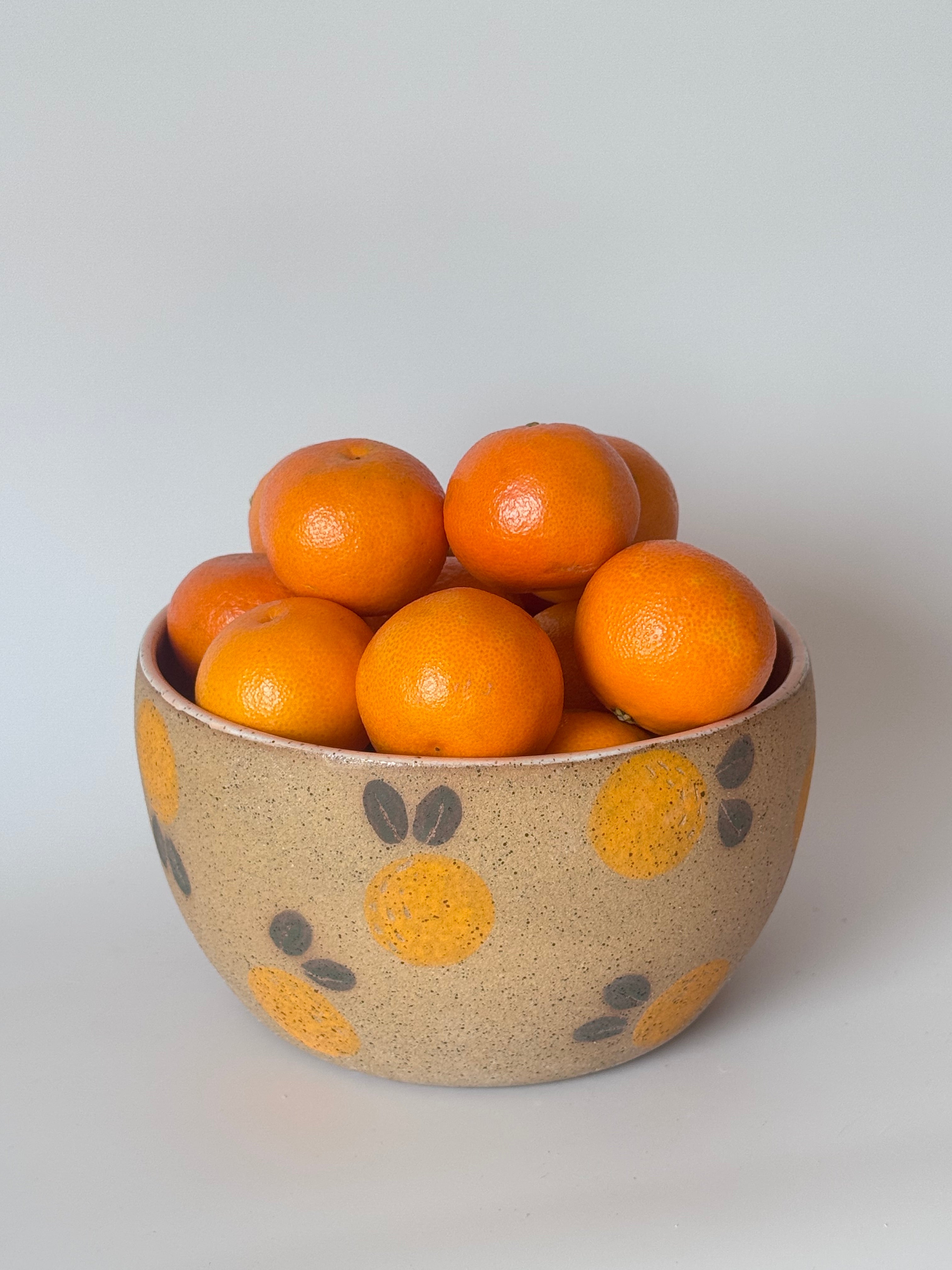 Orange Baby Salad Bowl