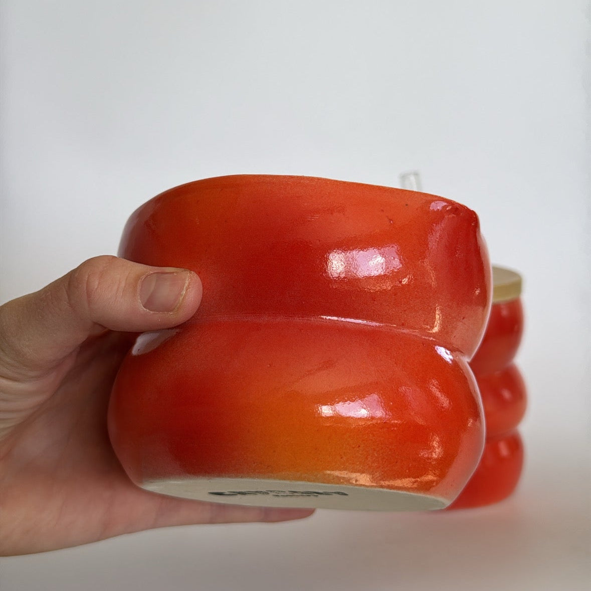 Aura Baby Matcha Set (Glossy red/orange)