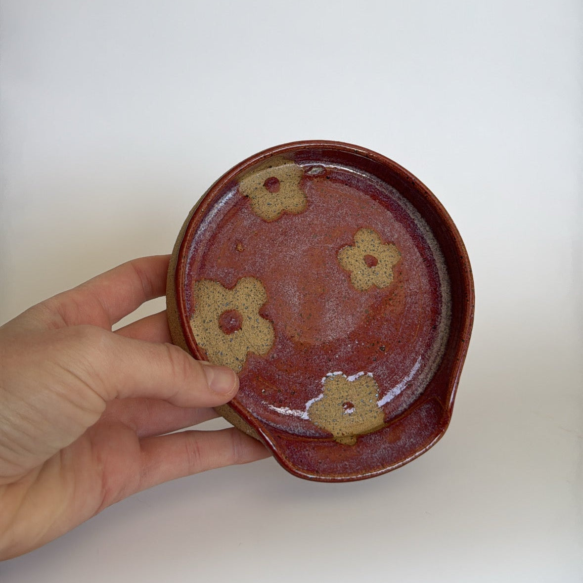 Flower Power Baby Spoon Rest