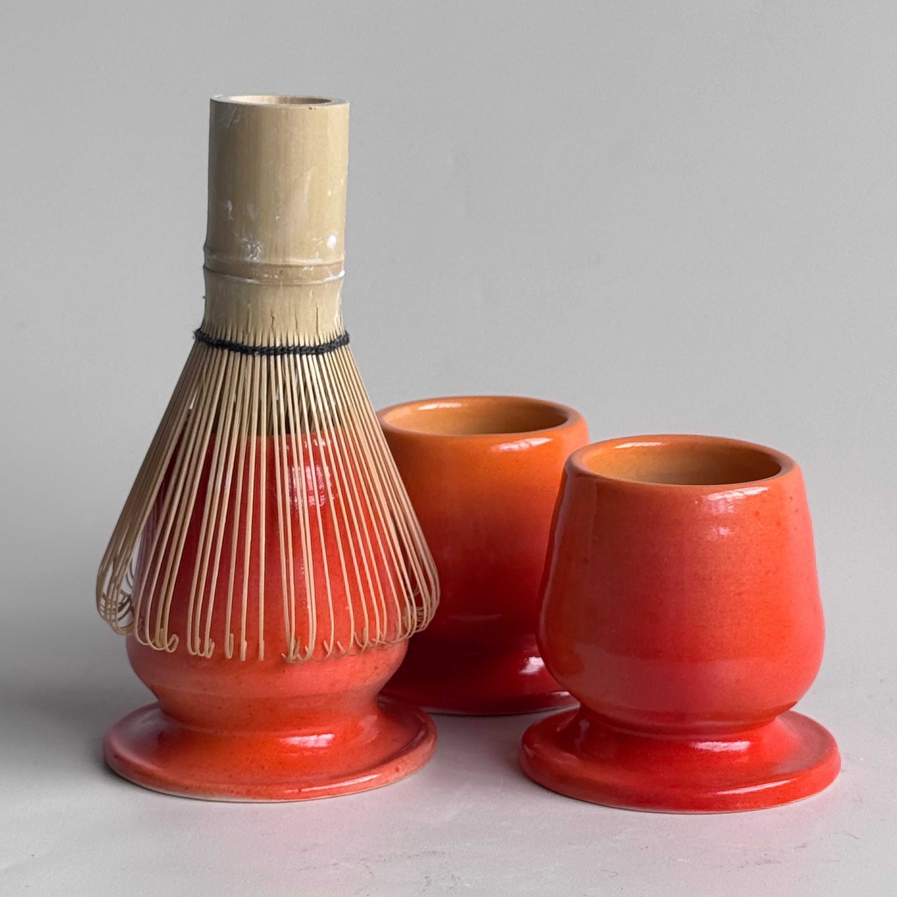 Aura Baby Matcha Set (Glossy red/orange)