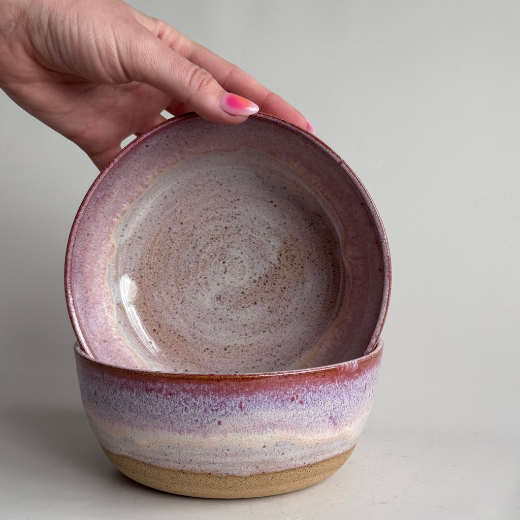 Raspberry Cream Baby Cereal Bowl (1 only)