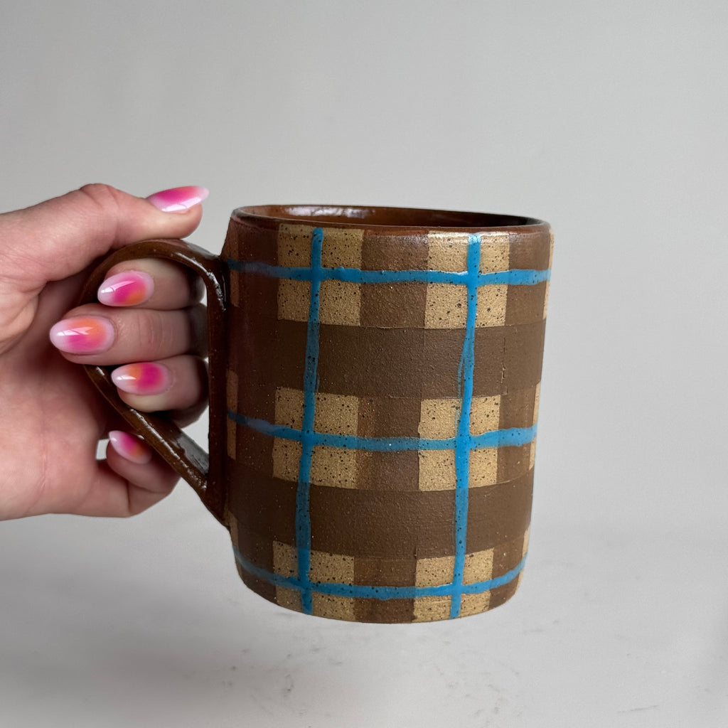 Plaid Baby Mug