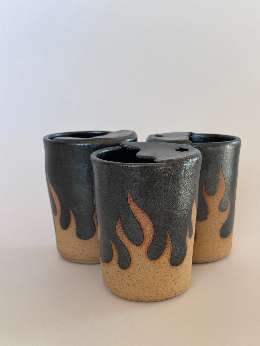 Flame Baby Travel Cup (Black sparkle)