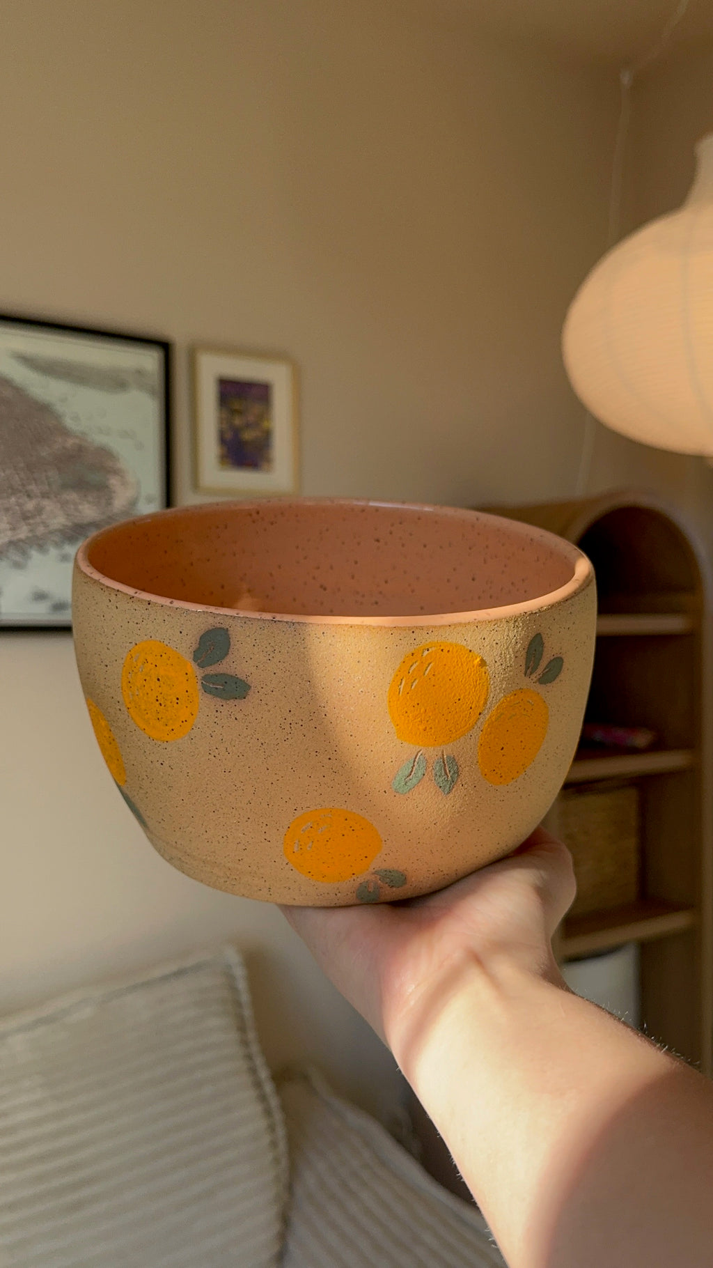 Orange Baby Salad Bowl