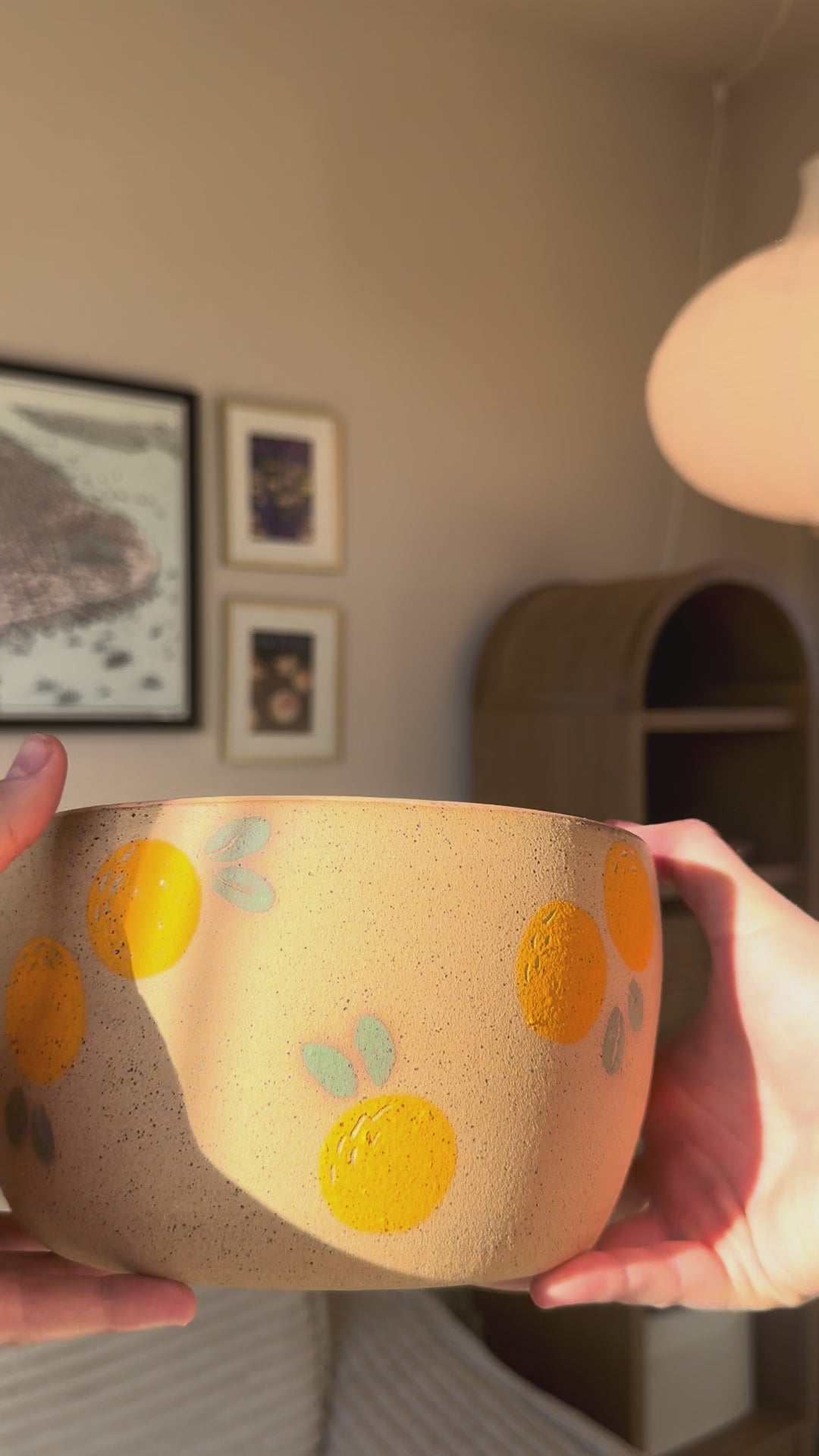 Orange Baby Salad Bowl